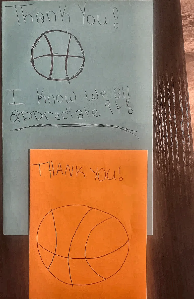 Student Letters - Drawings and messages